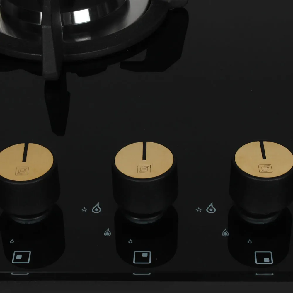 Faber Maxus HT603 60 cm 3-Burner Gas Hob Black - image 2