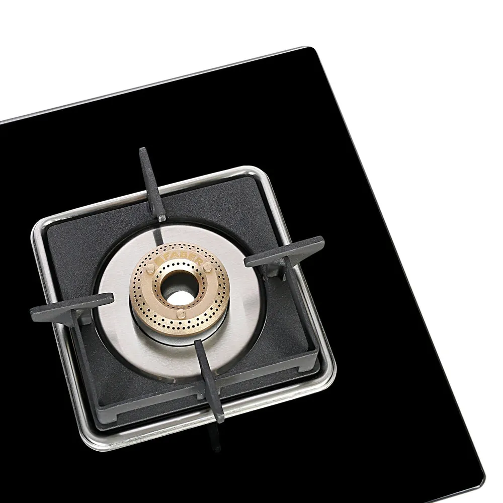 Faber Remo 2-Burner Manual Gas Cooktop Black