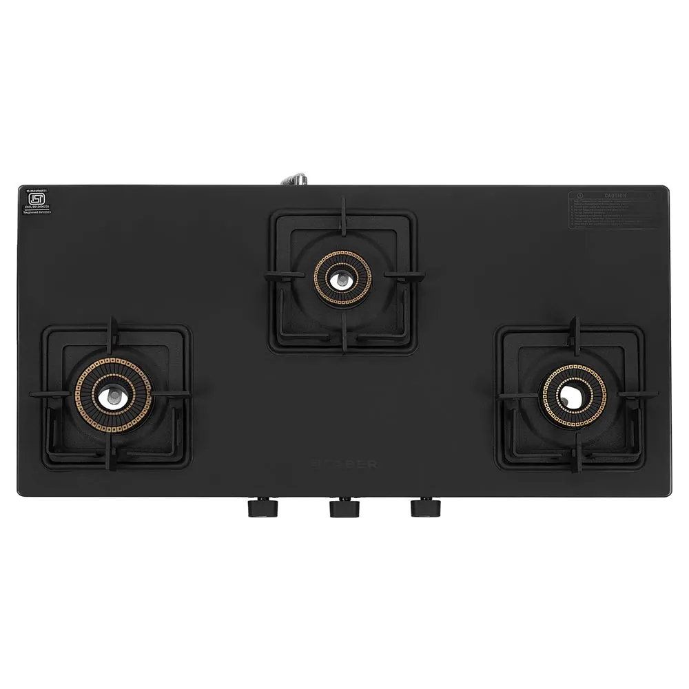 Faber Blossom 3-Burner Manual Gas Cooktop Black - image 2