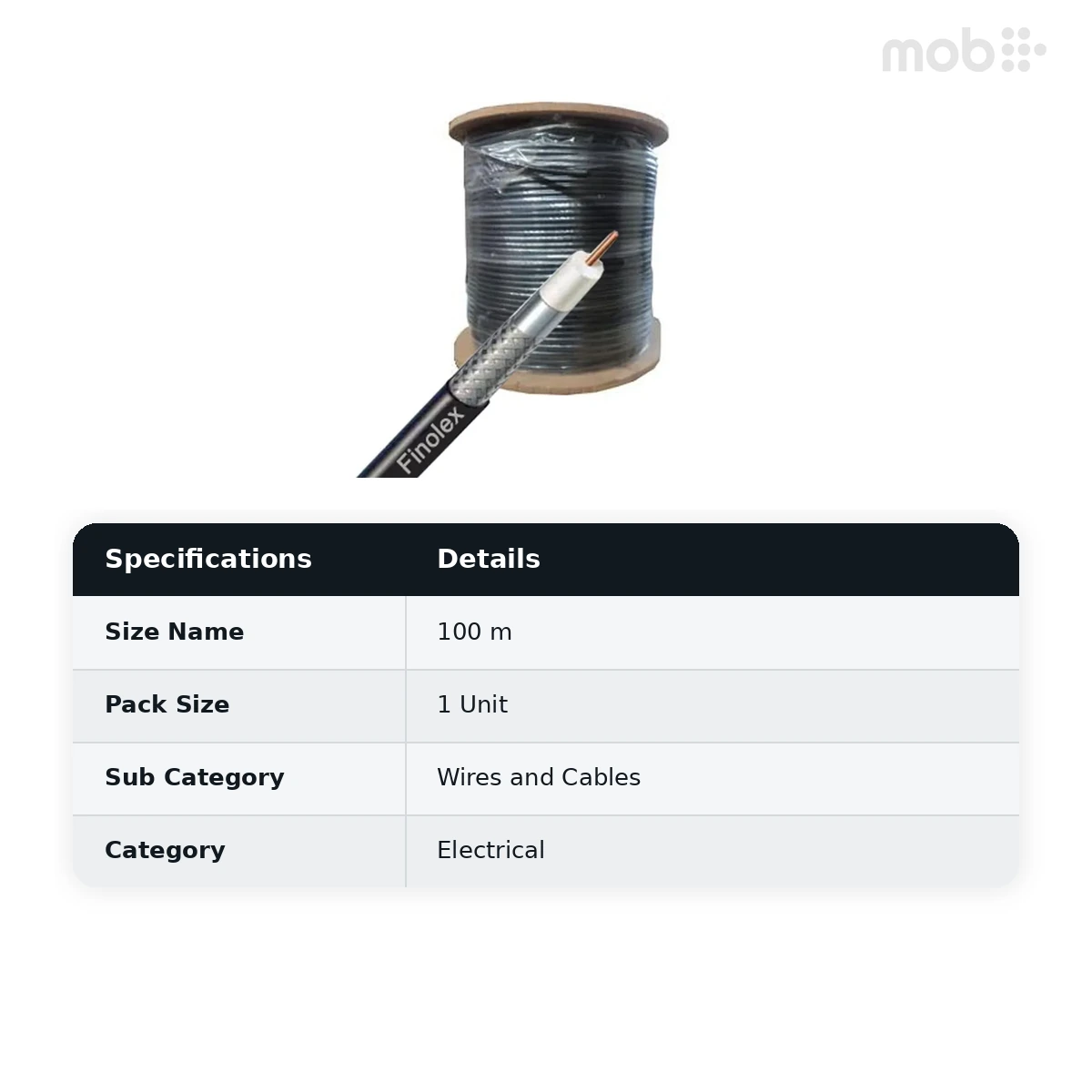 Finolex TV Cable - 100Mtr - image 2