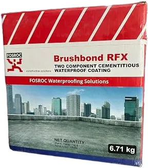 Fosroc Brushbond RFX cementitious powder 5 Kg and Brushbond RFX Liquid 1.63 L