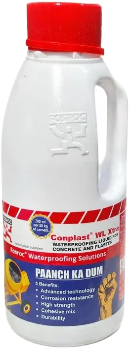 Fosroc Conplast WL Xtra Waterproofing Liquid 1 L