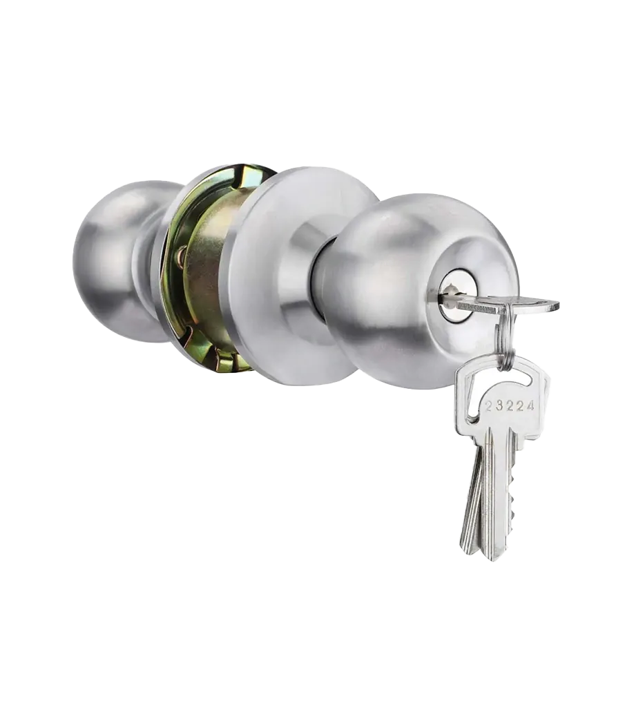 Godrej Classic Cylindrical Lock with 3 Keys 6cm (60mm) Backset with 5 Years Warranty - image 2