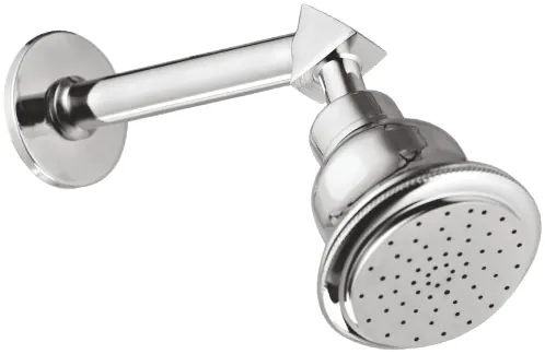 Goldline Bell Overhead Shower with Arm Chrome OHSB-012