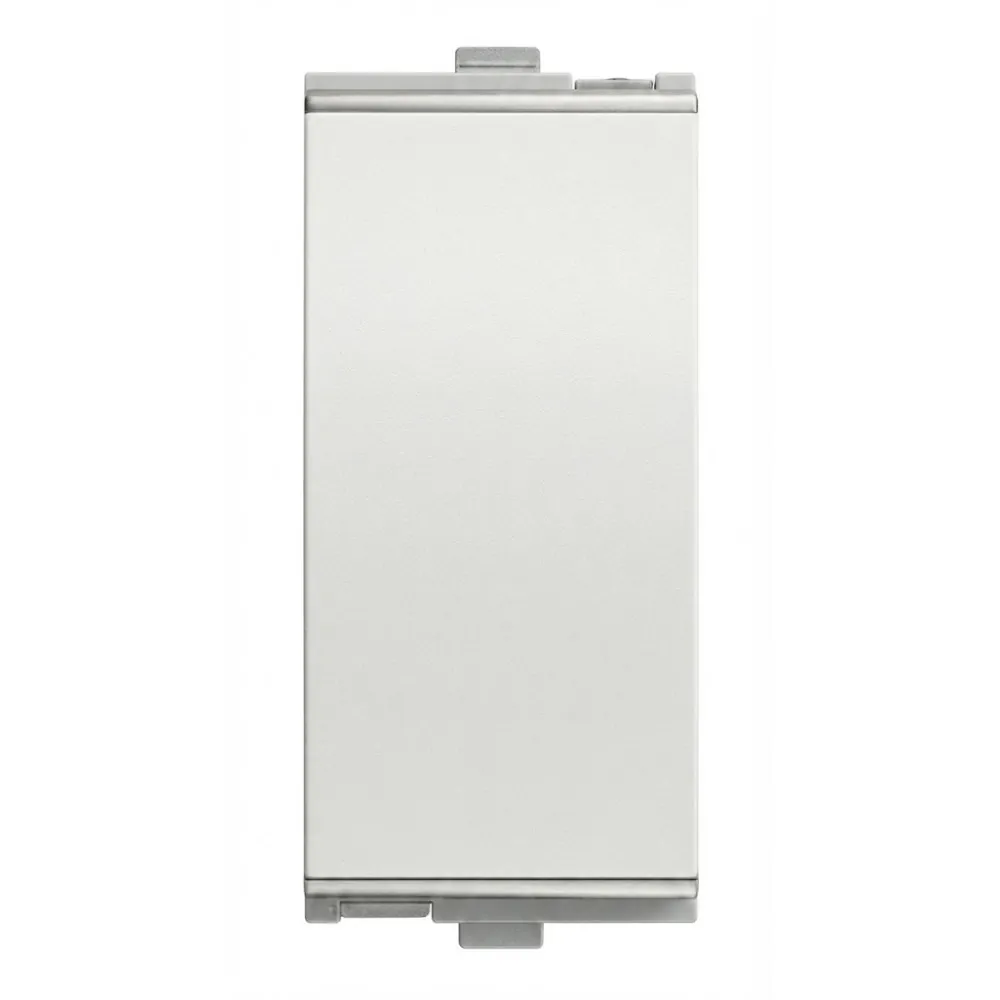 Goldmedal Curve 25A 1 Way Switch, 240V, 1 Module, White Jazz, Code: 101023