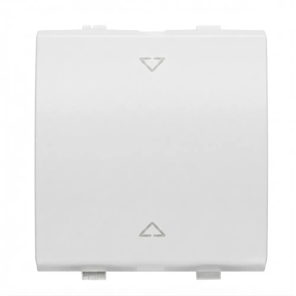 Goldmedal Nixon 2 Way Switch, 10AX, 240V, 2 Module, Absolute White, Code: 102412