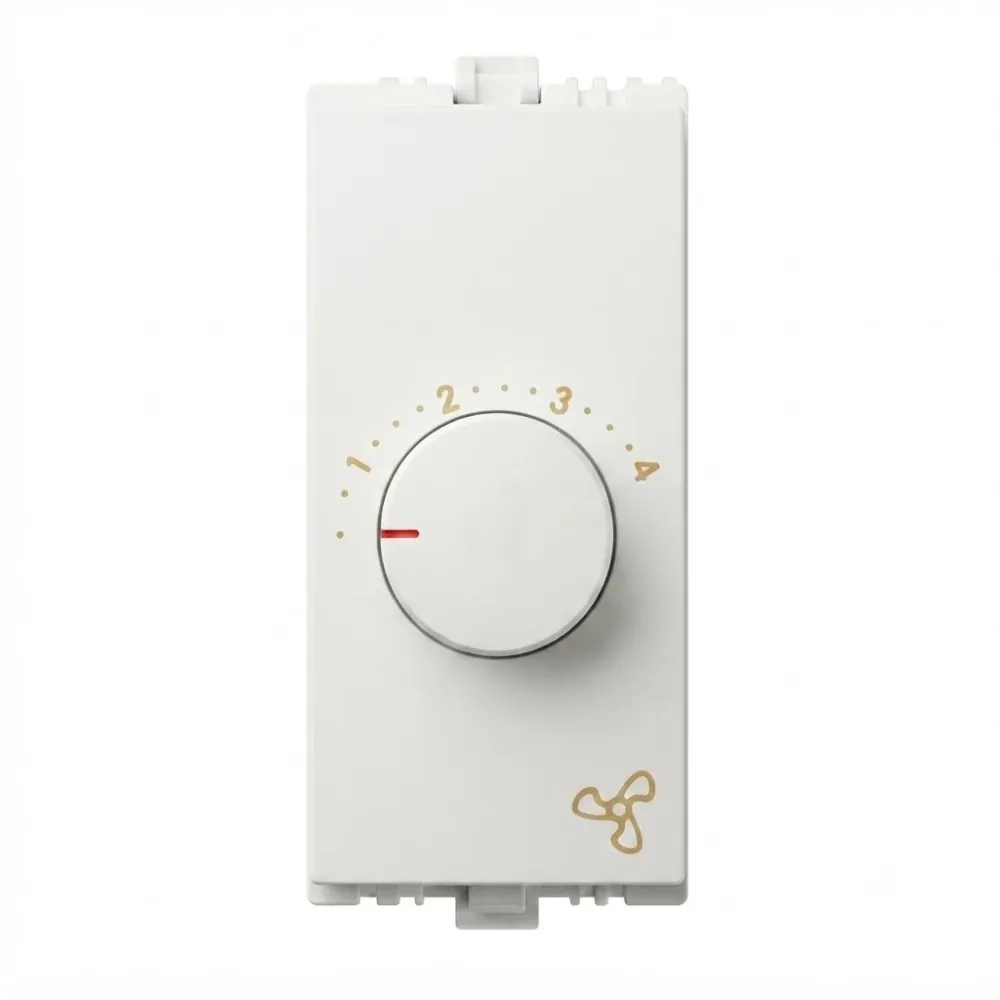 Goldmedal Nixon 4 Step Regulator (1M), 240V, 1 Module, Absolute White, Code: 101451