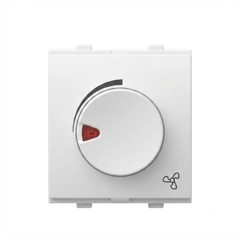 Goldmedal Nixon 5 Step Regulator (2M), 240V, 2 Module, Absolute White, Code: 102452
