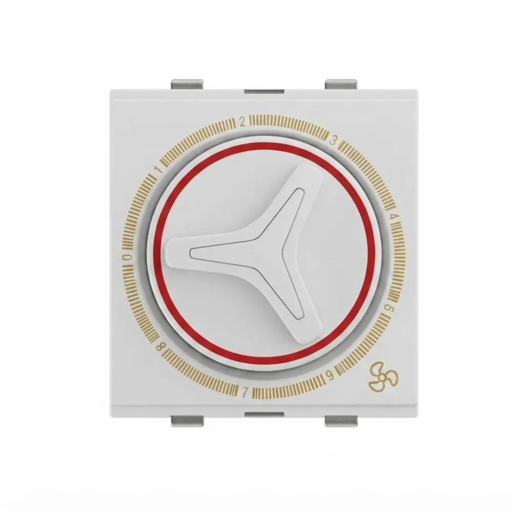 Goldmedal Nixon 8 Step Regulator (2M), 240V, 2 Module, Absolute White, Code: 102449