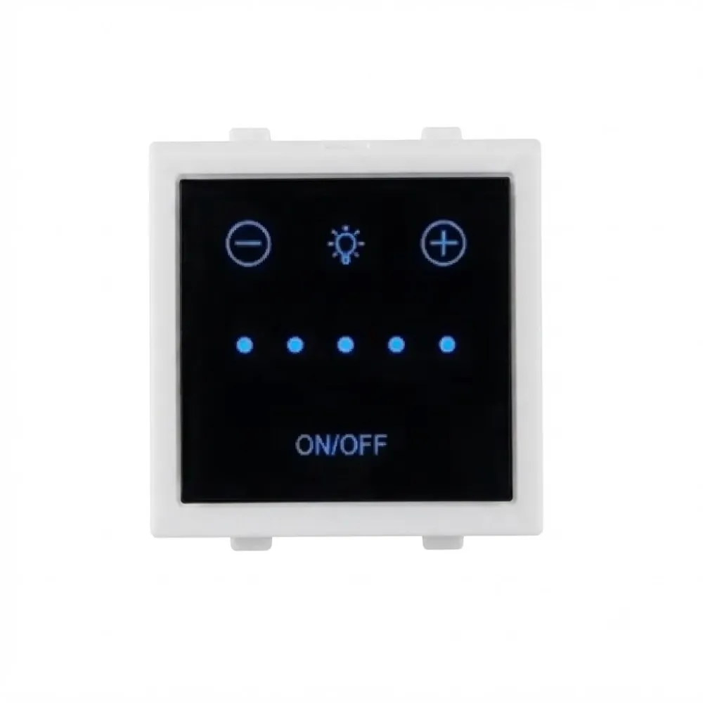Goldmedal Nixon i-Touch Light Dimmer, 2 Module, Absolute White, Code: 102553