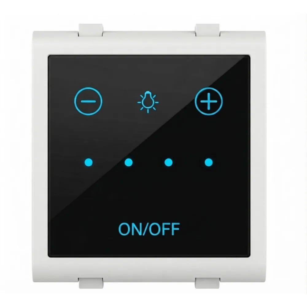 Goldmedal Nixon i-Touch Wi-Fi Dimmer, 2 Module, Absolute White, Code: 102906