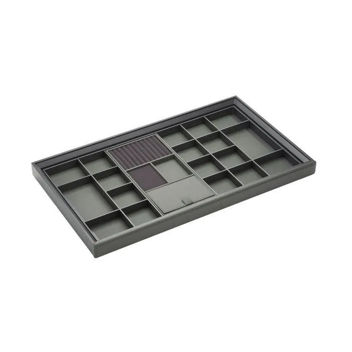 Hettich Leather Classification Box 600 mm, Grey Finish, Article 9339711
