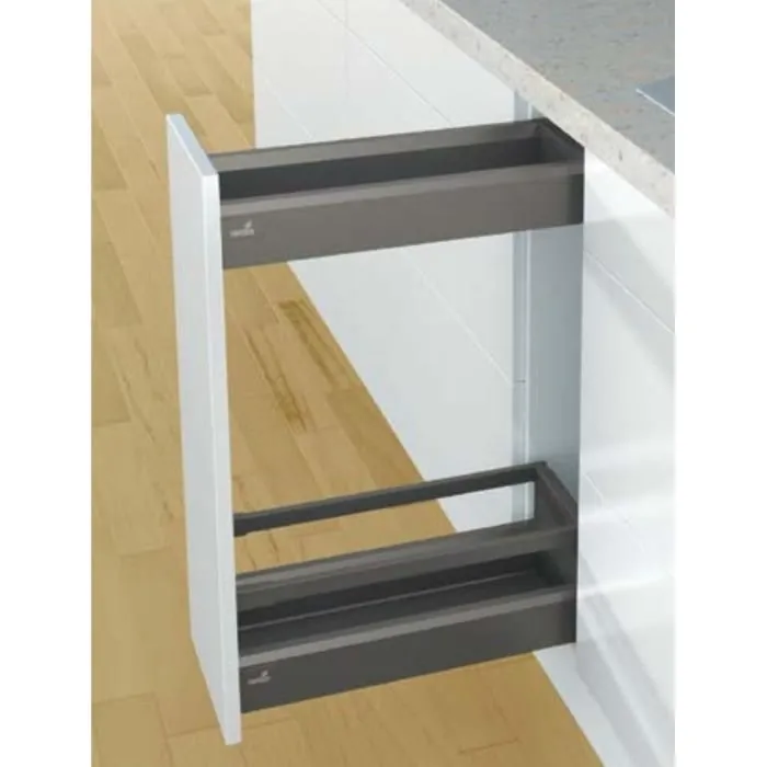 Hettich ArciTech Narrow Pullout (Height 94+186 mm)/ 20 Kg/ Depth 500 mm code: 9332370 - image 1