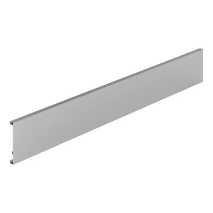 Hettich ArciTech Silver Aluminium Front Panel Length 2000 mm code: 9192204