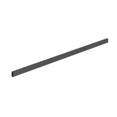 Hettich ArciTech Anthracite Railing for Aluminium Front Panel Length 2000 mm code: 9182712