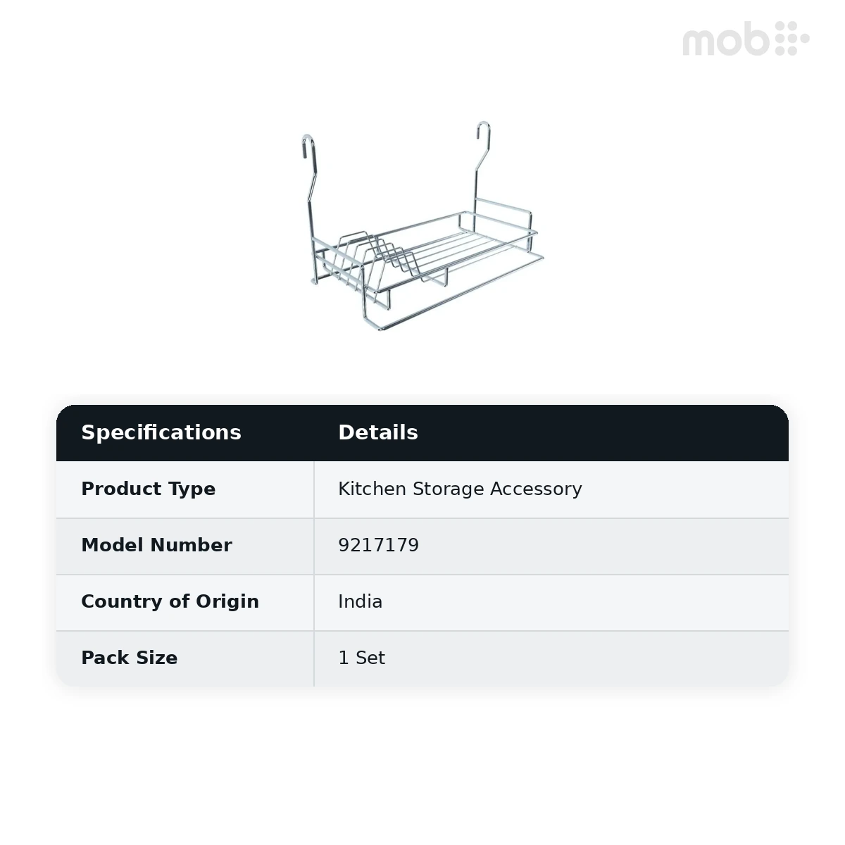Hettich Cargo Midway Series Saucer Rack code: 9217179 - image 2