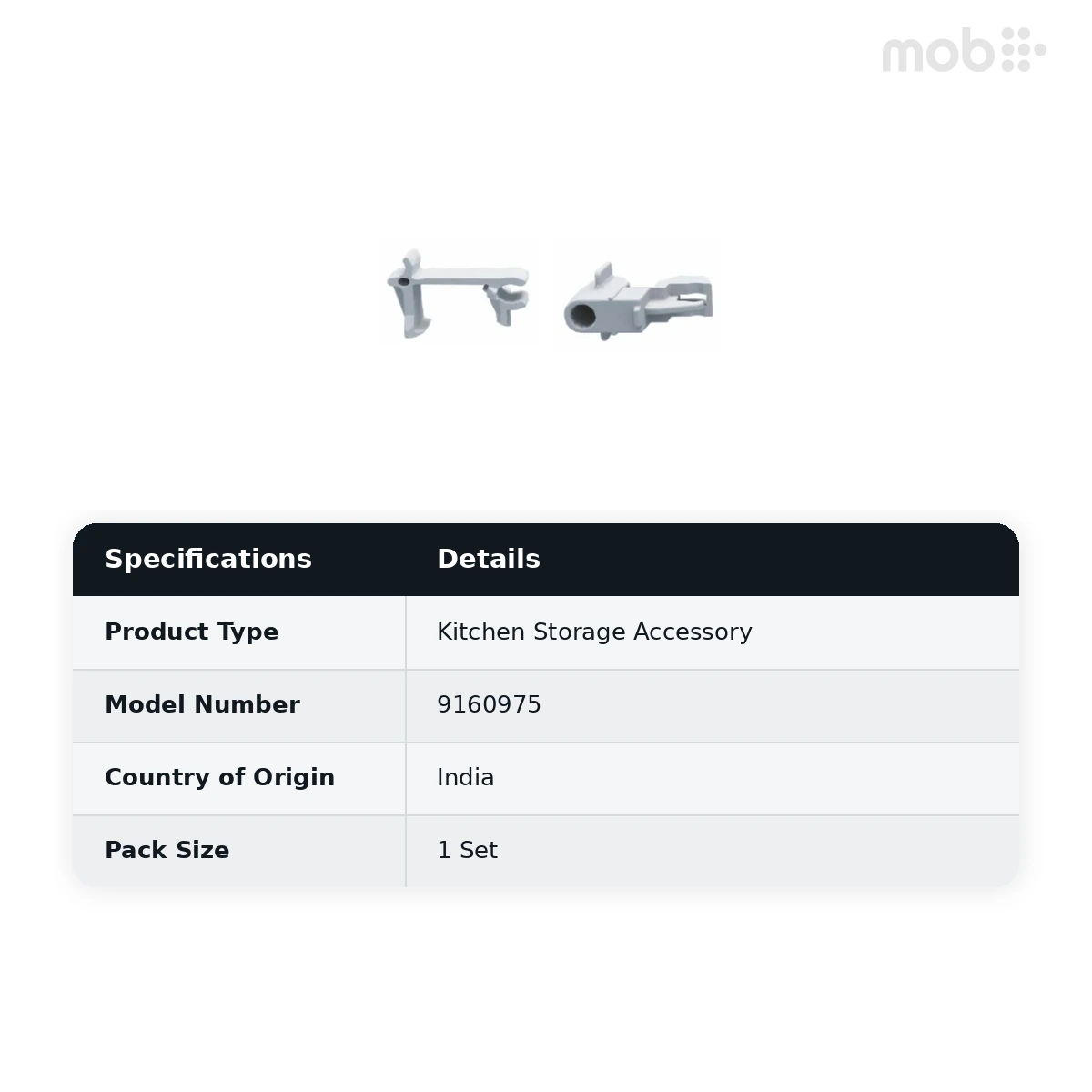 Hettich CargoTech Clamps for Quadro code: 9160975 - image 2