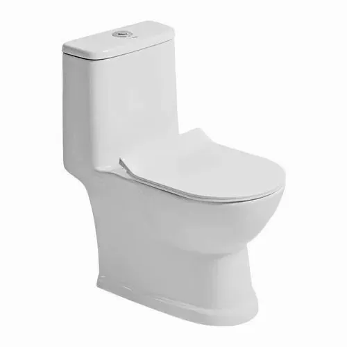 Hindware Ace Syphonic One Piece Toilet, Size : 620 x 370 x 745 mm, ID : 20183 (S-220), Star White