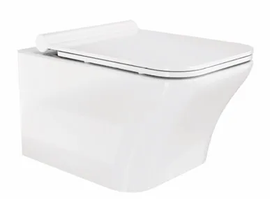 Hindware Athens Wall Mounted Toilet, Size : 530 x 340 x 350 mm, ID : 92614 (P-235), Star White