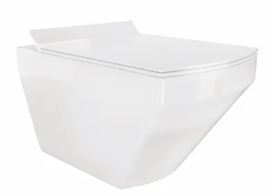 Hindware Aspiro Wall Mounted Toilet, Size : 500 x 345 x 350 mm, ID : 92610 (P-215), Star White