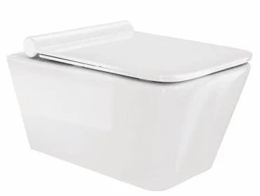 Hindware Prima Wall Mounted Toilet, Size : 500 x 350 x 350 mm, ID : 92655 (P-220), Star White