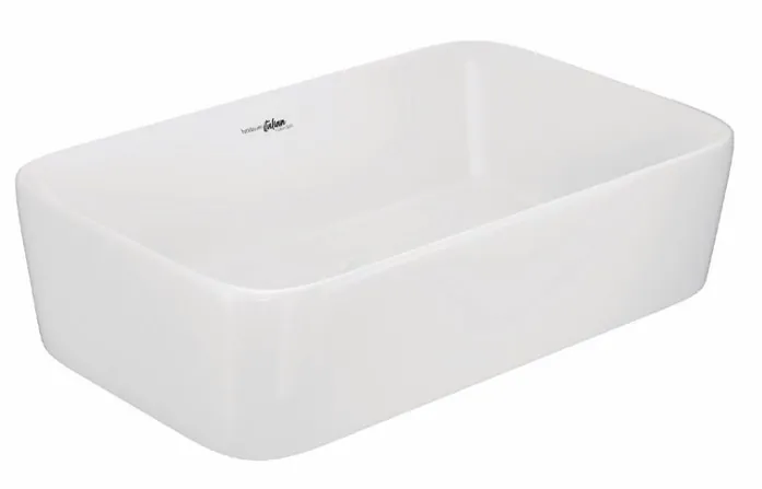 Hindware Immacula Over the Counter Basin, Size : 550 x 370 x 150 mm, ID : 91205, Star White