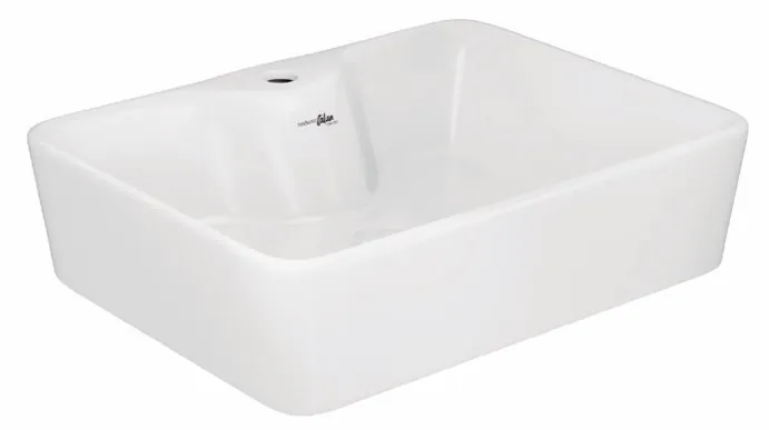 Hindware Vasca Over the Counter Basin, Size : 480 x 370 x 130 mm, ID : 91066, Star White