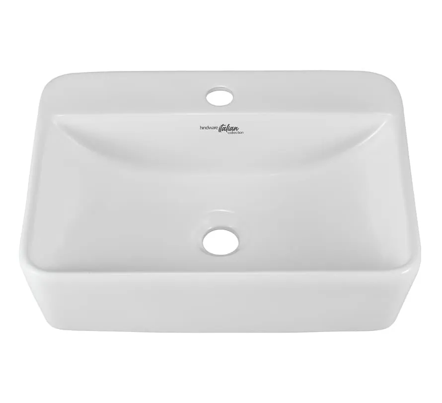 Hindware Charm Over the Counter Basin, Size : 470 x 360 x 130 mm, ID : 91239, Star White