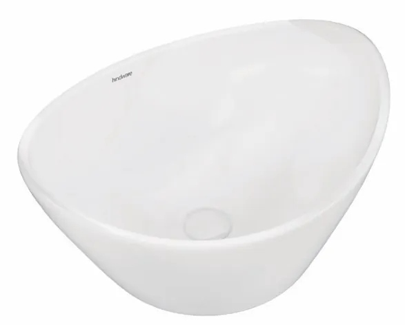 Hindware Dew Over the Counter Basin, Size : 415 x 350 x 290 mm, ID : 10102, Star White