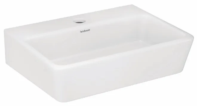 Hindware Prima Over the Counter Basin, Size : 400 x 300 x 110 mm, ID : 10128, Star White