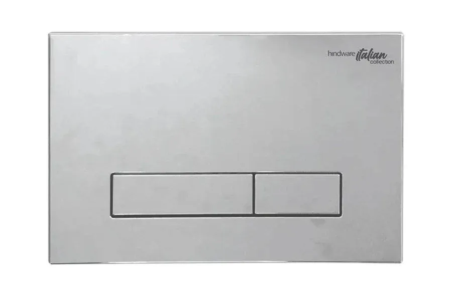 Hindware Loop Neo Flush Plate, Cat. No. : 525017, Chrome