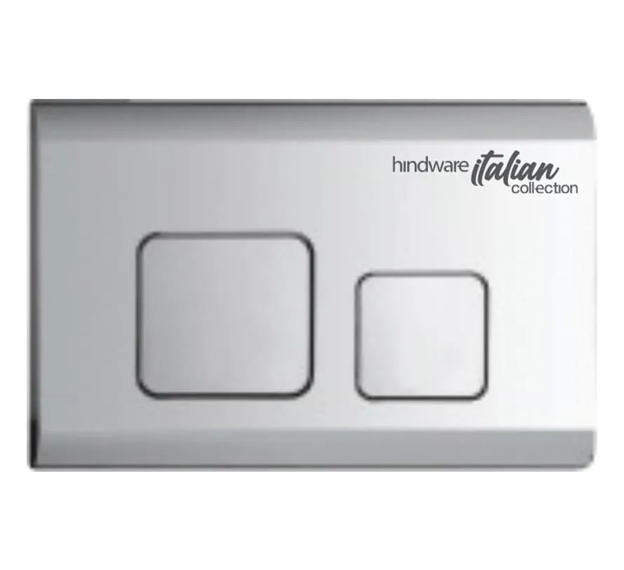 Hindware Cute Flush Plate, Cat. No. : 525018, Chrome