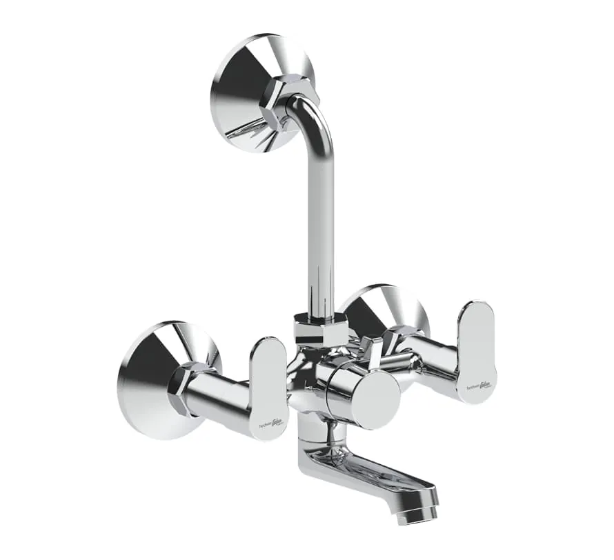 Hindware Studio Wall Mixer With L Bend Pipe For Overhead Shower, Cat. No.: F690020, Chrome