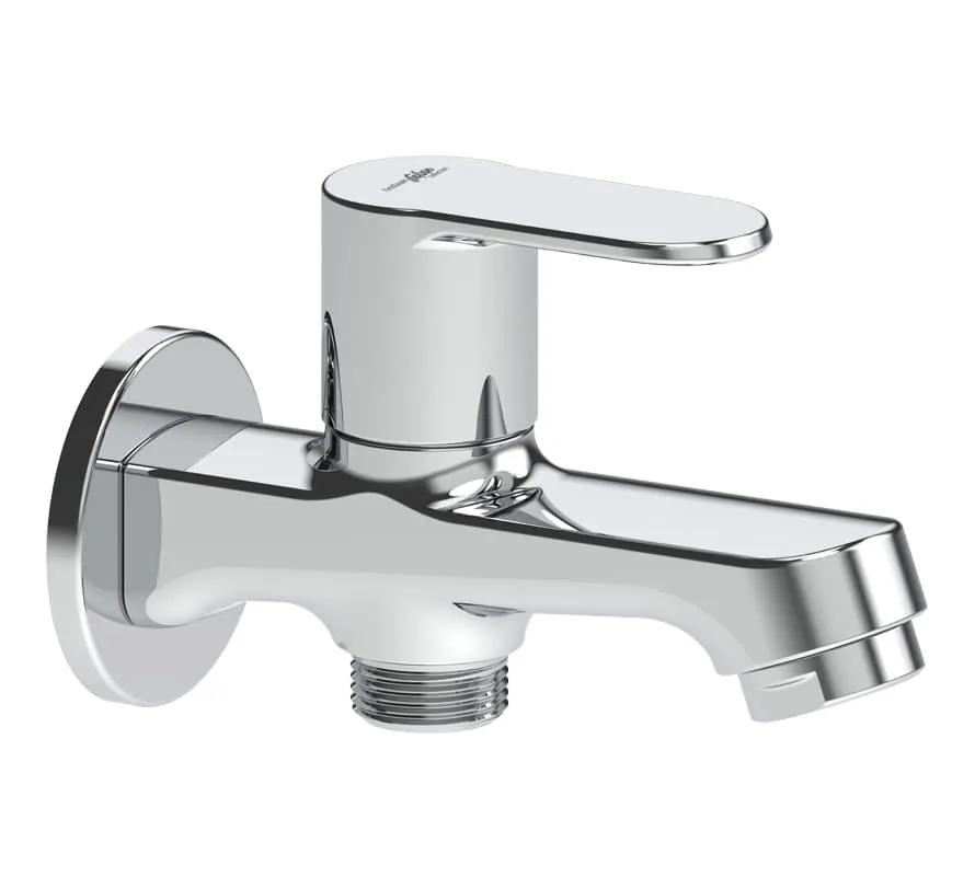 Hindware Studio Bib Cock 2 in 1 Advance, Cat. No.: F690005, Chrome