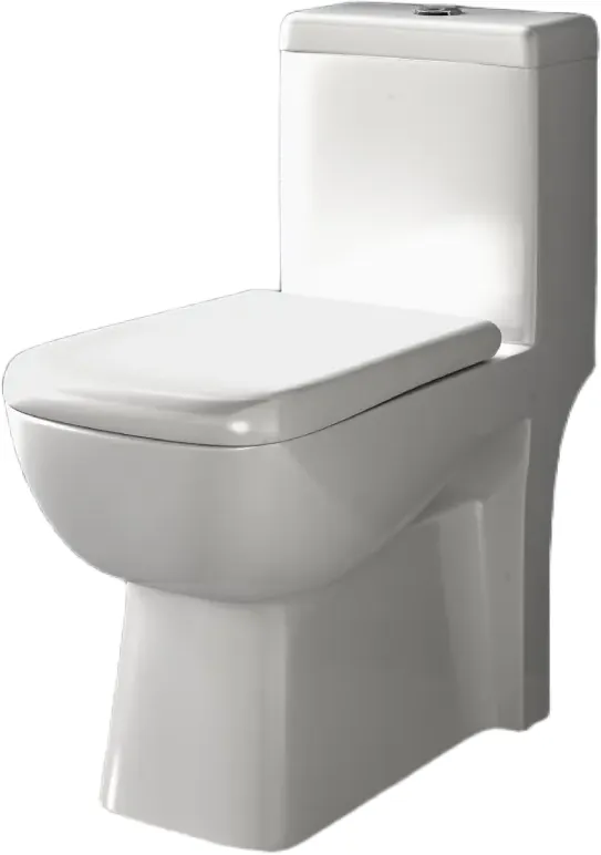 Hindware Aspiro One Piece Toilet, Size : 650 x 360 x 750 mm, ID : 20126(S-100), Star White