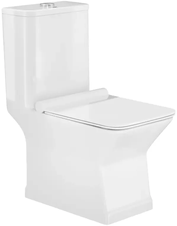 Hindware Prima WD One Piece Toilet, Size : 645 x 355 x 745 mm, ID : 92639(S-220), Star White