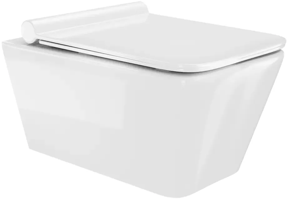 Hindware Prima Wall Mounted Toilet, Size : 500 x 350 x 350 mm, ID : 92655 (P-220), Star White