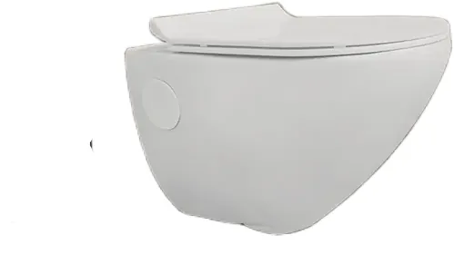 Hindware Elegance Aura Wall Mounted Toilet, Size : 520 x 370 x 360 mm, ID : 92659 (P-225), Star White