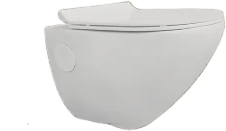 Hindware Elegance Aura Wall Mounted Toilet, Size : 520 x 370 x 360 mm, ID : 92672 (P-225), Star White