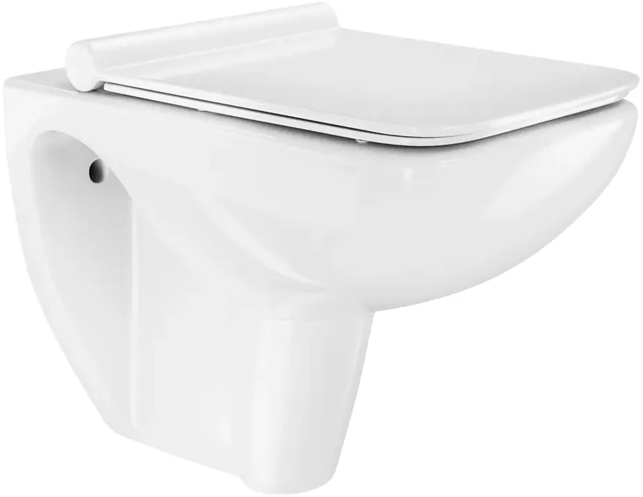Hindware Enigma Slim Wall Mounted Toilet, Size : 490 x 360 x 370 mm, ID : 92502 (P-230), Star White