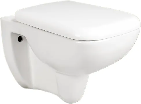Hindware Engima Wall Mounted Toilet, Size : 545 x 345 x 360 mm, ID : 92024 (P-230), Star White