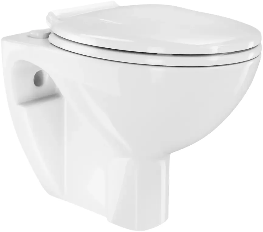 Hindware Flora Wall Mounted Toilet, Size : 530 x 330 x 390 mm, ID : 20098 (P-255), Star White