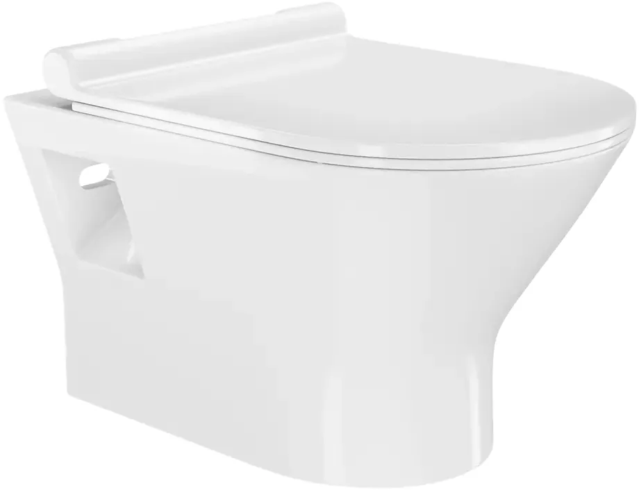 Hindware Ace Wall Mounted Toilet, Size : 500 x 360 x 350 mm, ID : 20132 (P-220), Star White
