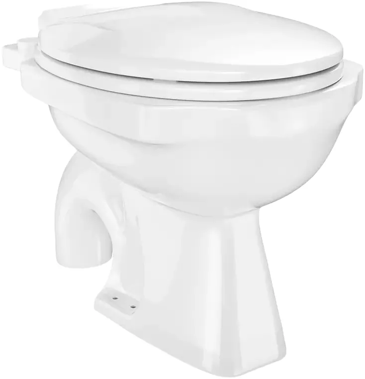 Hindware Universal Standard Toilet, Size : 570 x 460 x 380 mm, ID : 20012(P-180), Star White