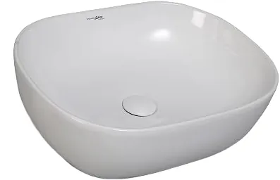 Hindware Amazon Mini Over the Counter Basin, Size : 400 x 400 x 150 mm, ID : 91093, Star White