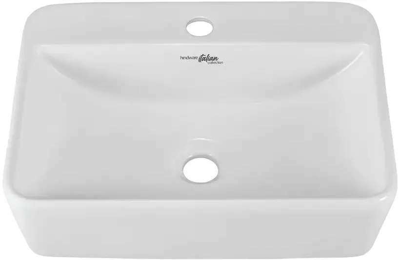 Hindware Charm Over the Counter Basin, Size : 470 x 360 x 130 mm, ID : 91239, Star White