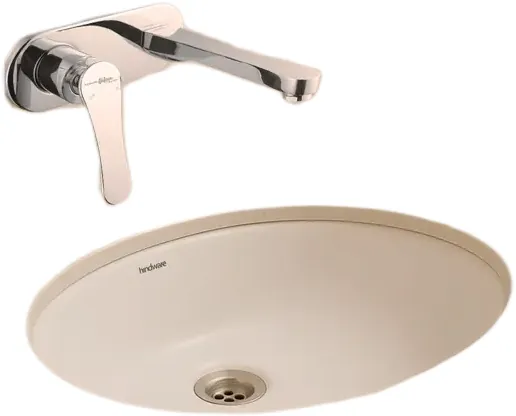 Hindware Zen Under Counter Basin, Size : 560 x 450 mm, ID : 10049, Star White
