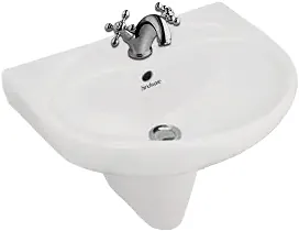 Hindware Cleo - Basin, Size : 500 x 400 mm, ID : 10012, Star White