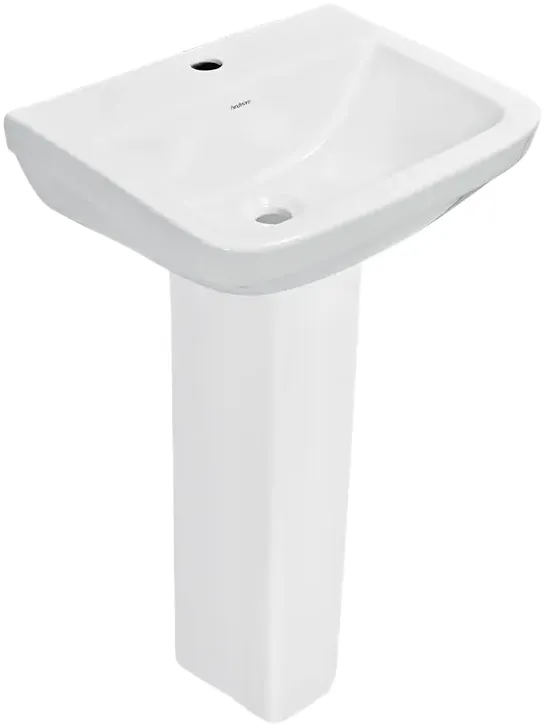 Hindware Classik - Basin, Size : 500 x 395 x 800 mm, Basin Cat. No. : 10131, Star White
