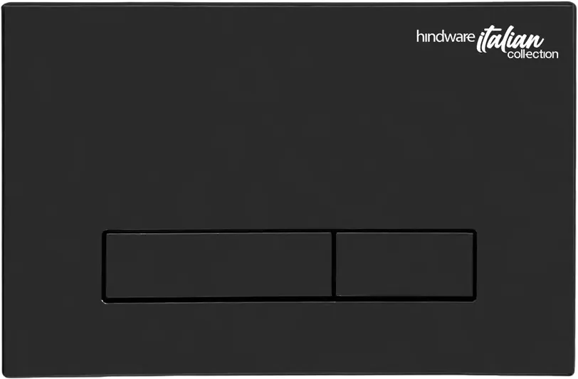 Hindware Loop Neo Flush Plate, Cat. No. : 521790, Chrome Black